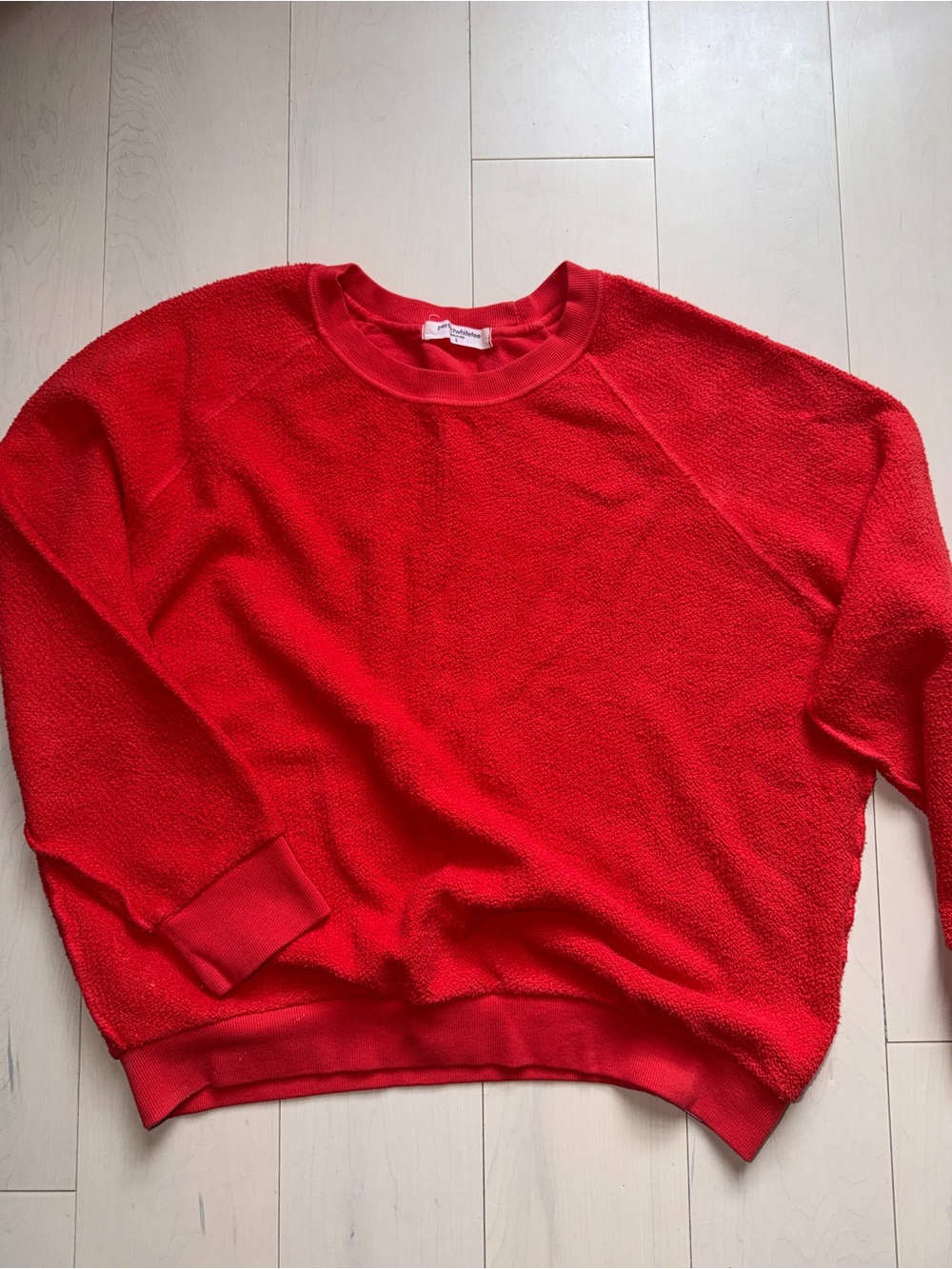 perfectwhitetee Red Crewneck Sweatshirt